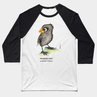 Galápagos Finch Baseball T-Shirt